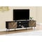 Monarch Specialties Tv Stand, 72 Inch, Console, Storage Cabinet, Living Room, Bedroom, Brown And Black Laminate I 2781 - alternate 3